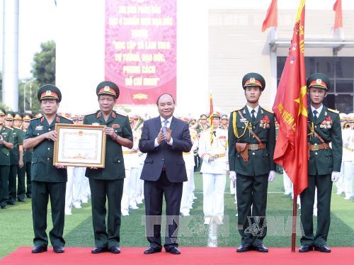 Học viện Chính trị tổ chức Lễ đón nhận Huân chương Quân công hạng nhất 